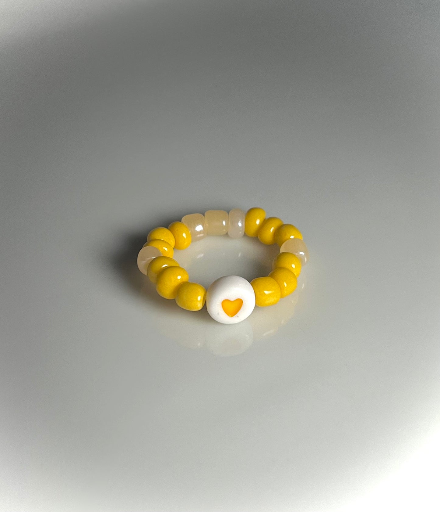 Yellow Heart Ring